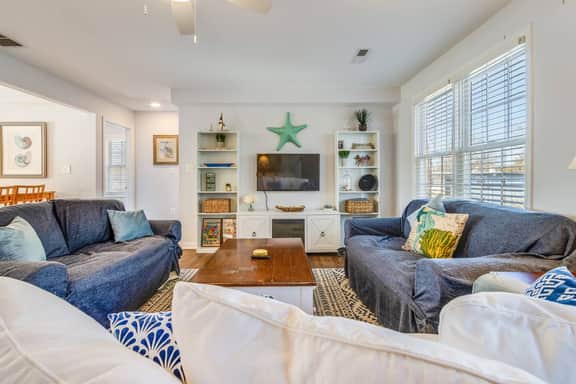 Gone Coastal | 5BR Home Walk to Dewey & Beach